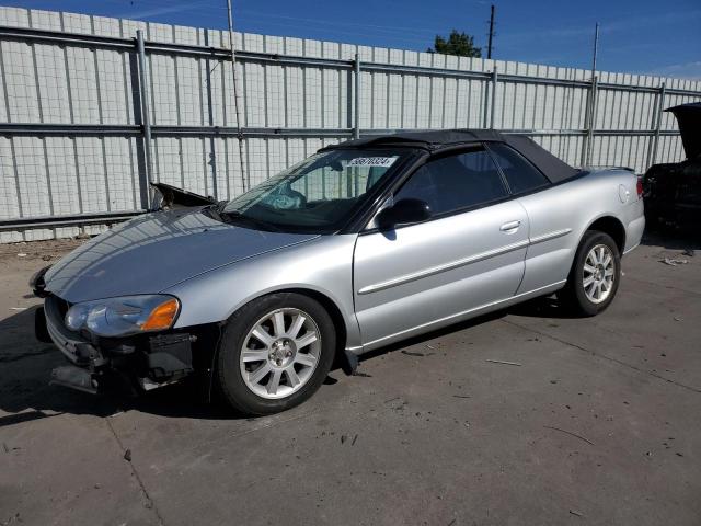 1C3EL75R56N125637 - 2006 CHRYSLER SEBRING GTC SILVER photo 1