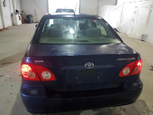 1NXBR32E28Z947422 - 2008 TOYOTA COROLLA CE BLUE photo 6