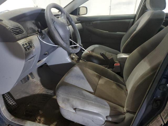 1NXBR32E28Z947422 - 2008 TOYOTA COROLLA CE BLUE photo 7