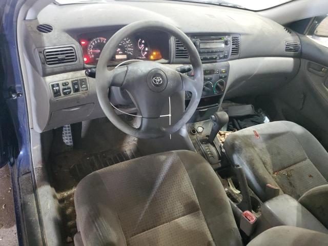 1NXBR32E28Z947422 - 2008 TOYOTA COROLLA CE BLUE photo 8