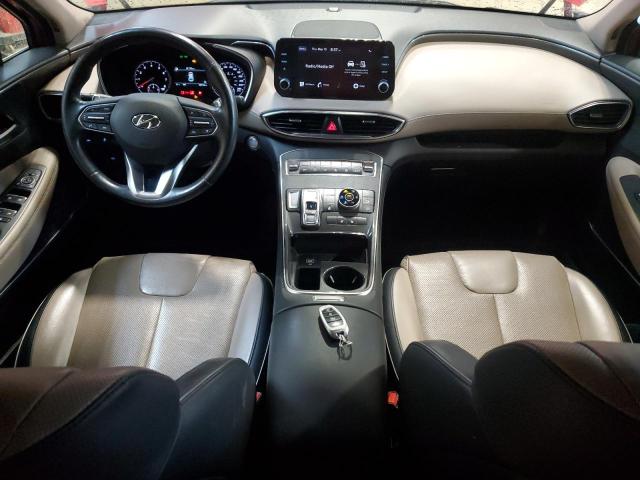 5NMS3DAJ2MH317623 - 2021 HYUNDAI SANTA FE SEL Czerwony zdjęcie 8