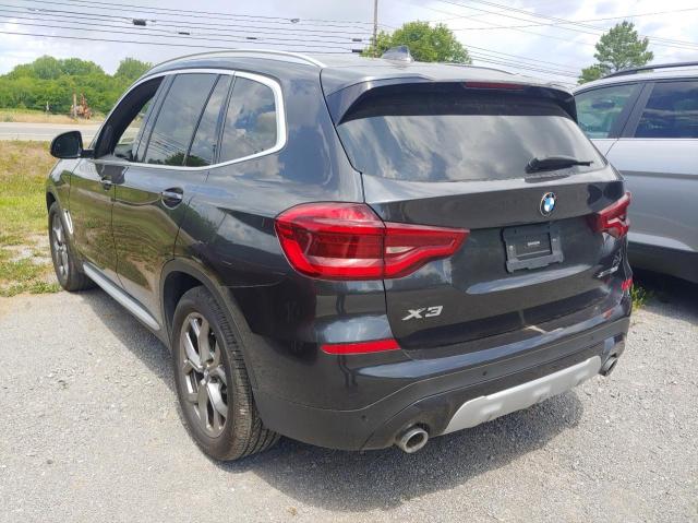 5UXTY5C01M9E56591 - 2021 BMW X3 XDRIVE30I GRAY photo 3