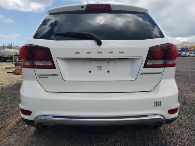 3C4PDDGG0HT502356 - 2017 DODGE JOURNEY CROSSROAD WHITE photo 6