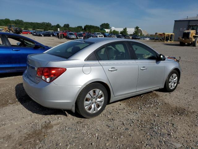 1G1PC5SH7C7228975 - 2012 CHEVROLET CRUZE LS SILVER photo 3