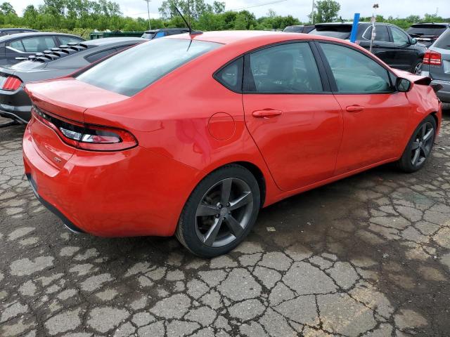 1C3CDFEB3GD679719 - 2016 DODGE DART GT RED photo 3