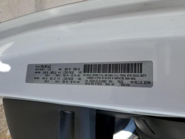 3C6URVJG1JE144821 - 2018 RAM PROMASTER 3500 HIGH თეთრი ფოტო 13