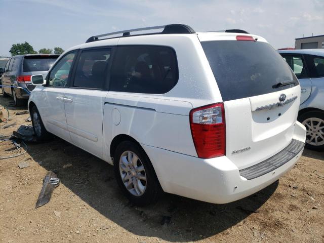 KNDMB233286212274 - 2008 KIA SEDONA EX WHITE photo 2