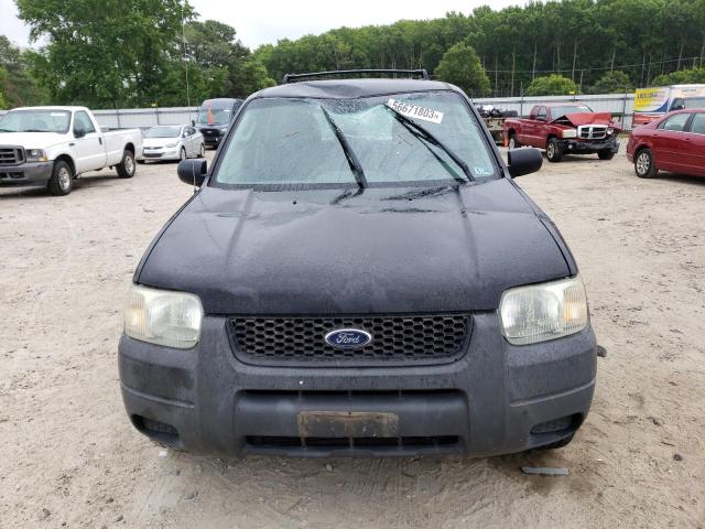 1FMYU92174KA21354 - 2004 FORD ESCAPE XLS BLACK photo 5