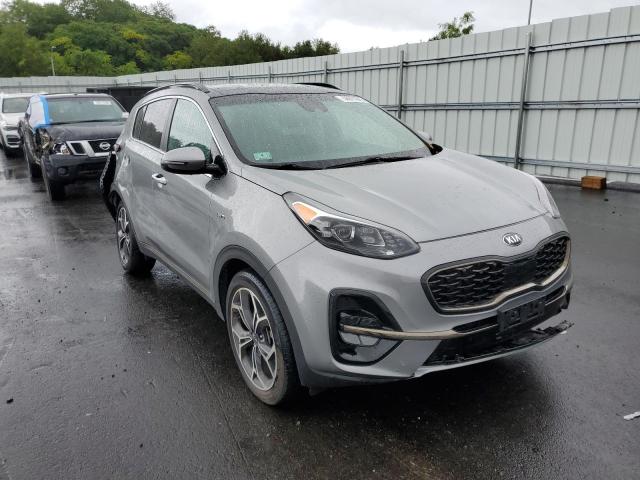 KNDPRCA61M7850841 - 2021 KIA SPORTAGE SX SILVER photo 1