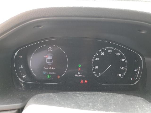 1HGCV1F58KA089998 - 2019 HONDA ACCORD EXL შავი ფოტო 9