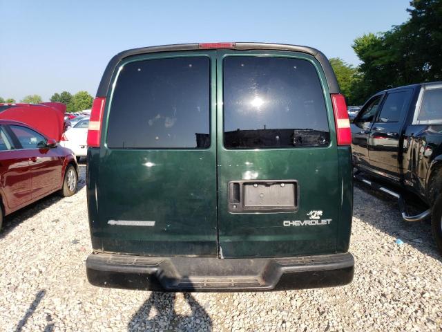 1GCFG15X541216394 - 2004 CHEVROLET EXPRESS G1 GREEN photo 6