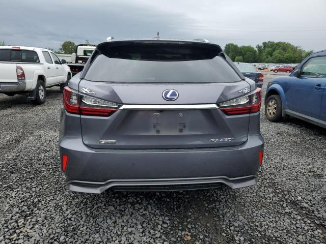 2T2BGMCAXJC025197 - 2018 LEXUS RX 450H BASE GRAY photo 6