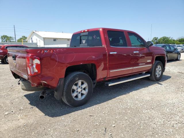 3GCUKTEC6JG357129 - 2018 CHEVROLET SILVERADO K1500 HIGH COUNTRY RED photo 3