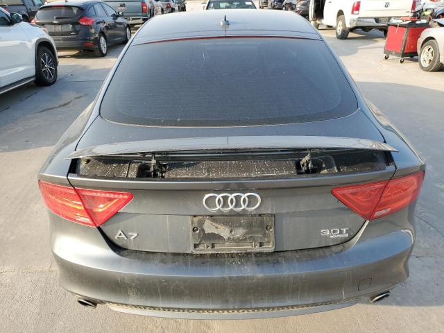 WAU2GAFC1DN027600 - 2013 AUDI A7 PRESTIGE GRAY photo 6