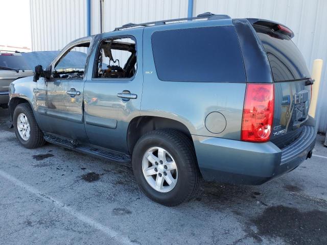 1GKFC33079R166074 - 2009 GMC YUKON SLT TEAL photo 2