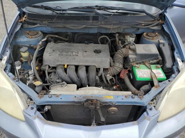 2T1KR30E65C412254 - 2005 TOYOTA COROLLA MA XR GRAY photo 11