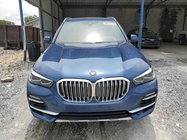 5UXCR6C52KLL40831 - 2019 BMW X5 XDRIVE40I BLUE photo 5