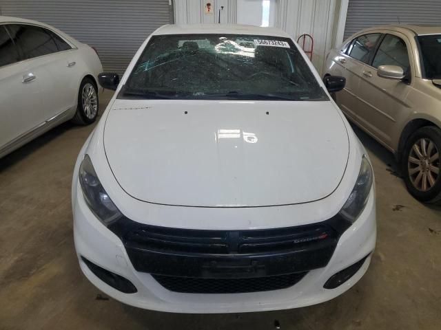 1C3CDFBB4FD252147 - 2015 DODGE DART SXT WHITE photo 5