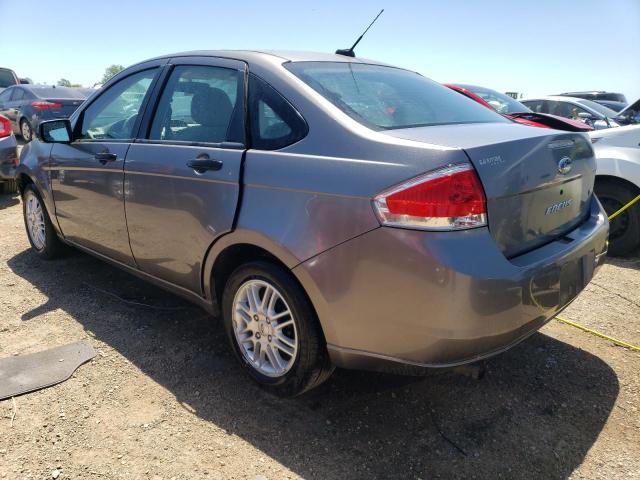 1FAHP35N89W127325 - 2009 FORD FOCUS SE GRAY photo 2