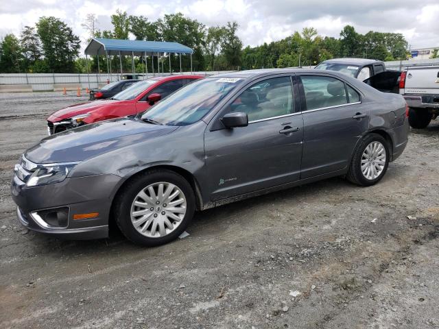 3FADP0L38BR334076 - 2011 FORD FUSION HYBRID GRAY photo 1