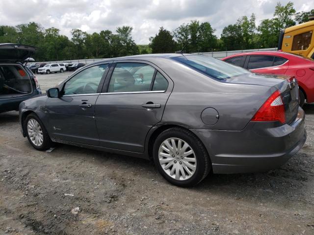 3FADP0L38BR334076 - 2011 FORD FUSION HYBRID GRAY photo 2