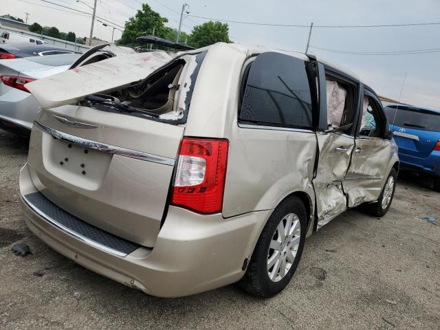 2C4RC1CGXCR412479 - 2012 CHRYSLER TOWN & COU TOURING L TAN photo 3