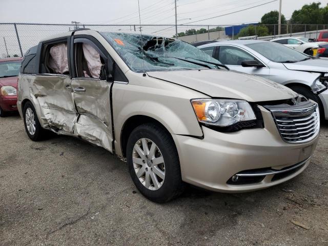 2C4RC1CGXCR412479 - 2012 CHRYSLER TOWN & COU TOURING L TAN photo 4