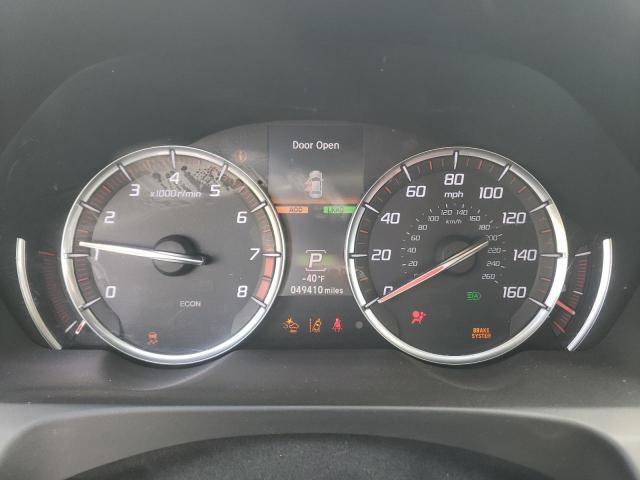 19UUB1F69LA012113 - 2020 ACURA TLX TECHNOLOGY შავი ფოტო 9