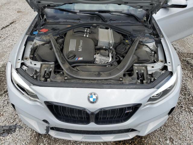 WBS2U7C03L7F89229 - 2020 BMW M2 COMPETITION ნაცრისფერი ფოტო 11