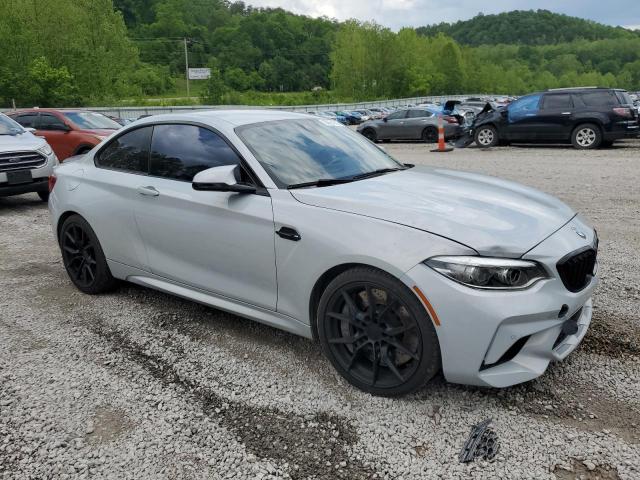 WBS2U7C03L7F89229 - 2020 BMW M2 COMPETITION ნაცრისფერი ფოტო 4