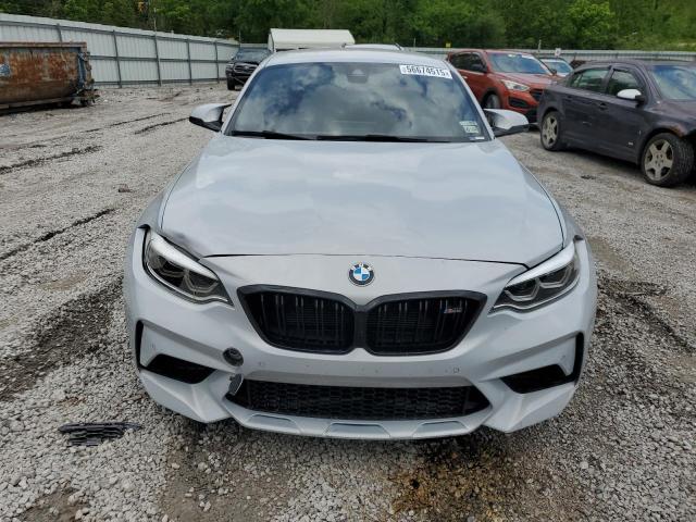 WBS2U7C03L7F89229 - 2020 BMW M2 COMPETITION ნაცრისფერი ფოტო 5