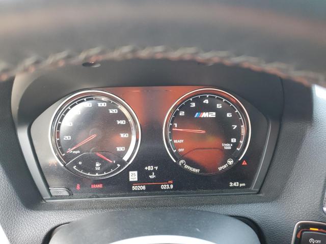 WBS2U7C03L7F89229 - 2020 BMW M2 COMPETITION ნაცრისფერი ფოტო 9