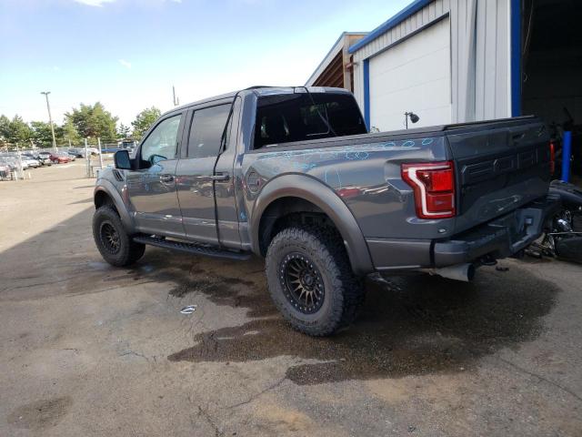 1FTFW1RG0LFC04720 - 2020 FORD F150 RAPTOR GRAY photo 2