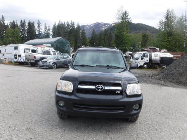 5TDBT48A86S263041 - 2006 TOYOTA SEQUOIA LIMITED BLACK photo 5