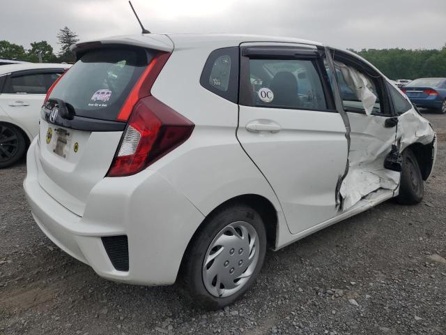 3HGGK5H57FM734339 - 2015 HONDA FIT LX WHITE photo 3