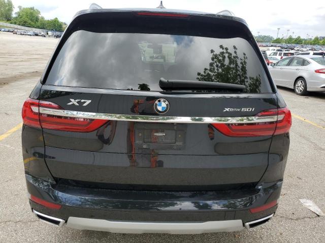 5UXCX4C55KLS38305 - 2019 BMW X7 XDRIVE50I BLACK photo 6