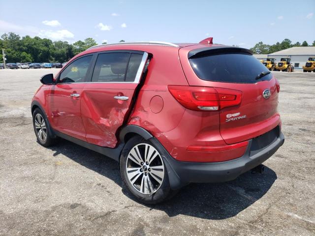 KNDPC3AC0E7617297 - 2014 KIA SPORTAGE EX RED photo 2