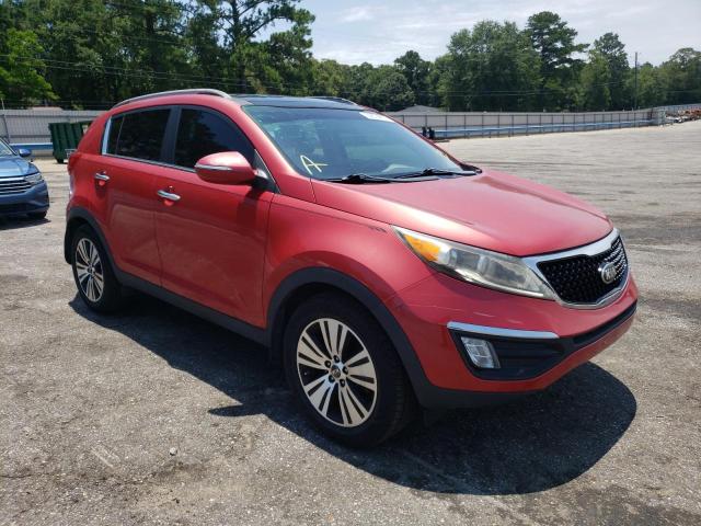 KNDPC3AC0E7617297 - 2014 KIA SPORTAGE EX RED photo 4