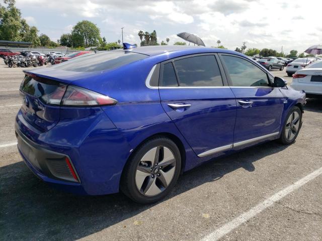 KMHC05LC7LU240297 - 2020 HYUNDAI IONIQ LIMITED BLUE photo 3