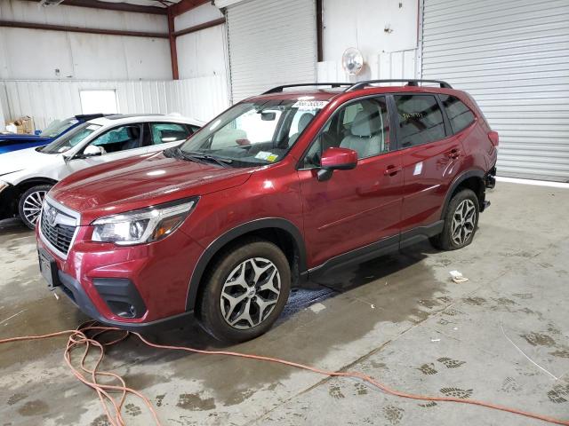 JF2SKAGC6KH488501 - 2019 SUBARU FORESTER PREMIUM RED photo 1