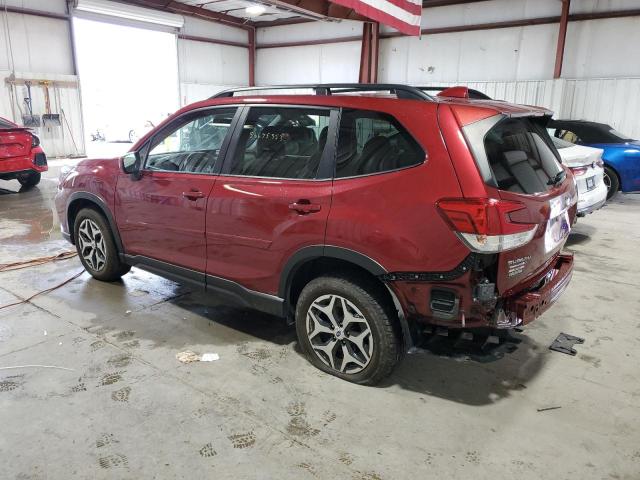 JF2SKAGC6KH488501 - 2019 SUBARU FORESTER PREMIUM RED photo 2