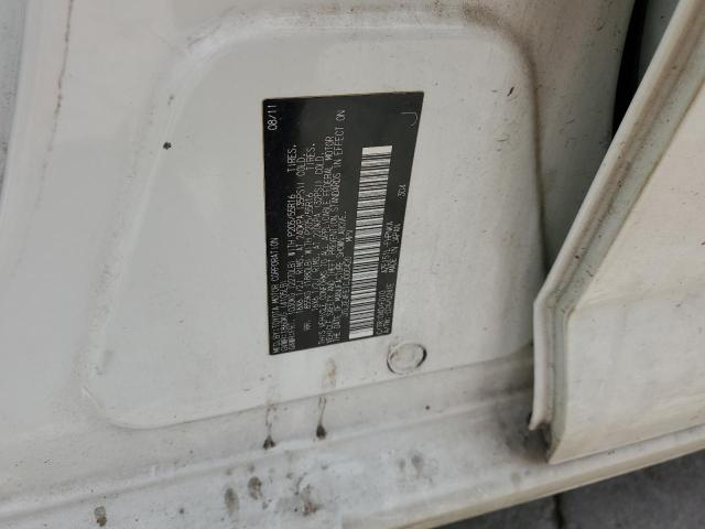 JTLZE4FE1CJ000420 - 2012 TOYOTA SCION XB 白色 照片 12