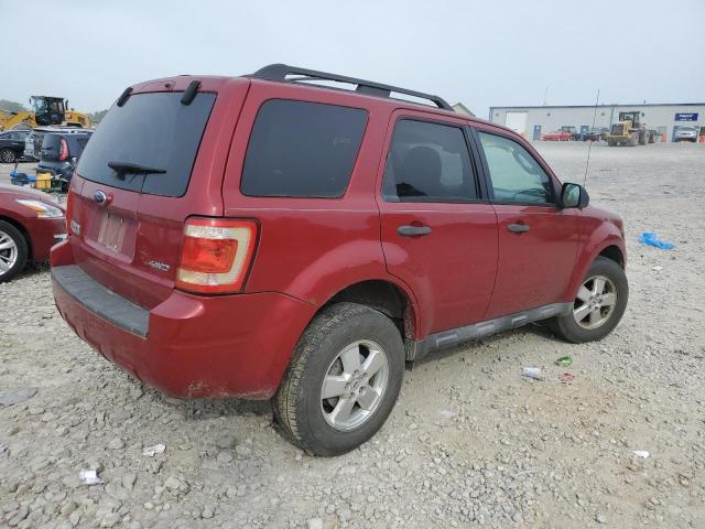 1FMCU93759KC59093 - 2009 FORD ESCAPE XLT RED photo 3