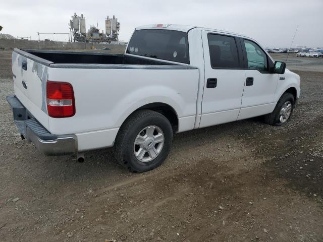 1FTPW12574KD80962 - 2004 FORD F150 SUPERCREW WHITE photo 3