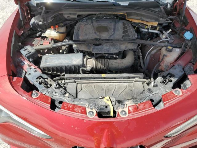 ZASFAKBN5J7B90714 - 2018 ALFA ROMEO STELVIO TI RED photo 12