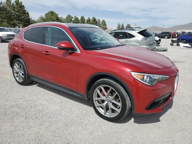 ZASFAKBN5J7B90714 - 2018 ALFA ROMEO STELVIO TI RED photo 4