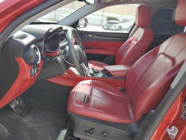 ZASFAKBN5J7B90714 - 2018 ALFA ROMEO STELVIO TI RED photo 7