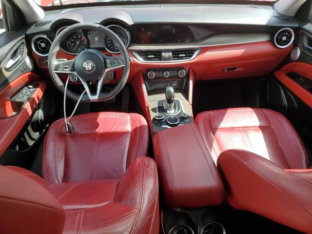 ZASFAKBN5J7B90714 - 2018 ALFA ROMEO STELVIO TI RED photo 8