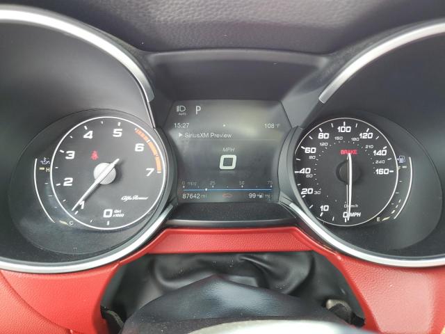 ZASFAKBN5J7B90714 - 2018 ALFA ROMEO STELVIO TI RED photo 9