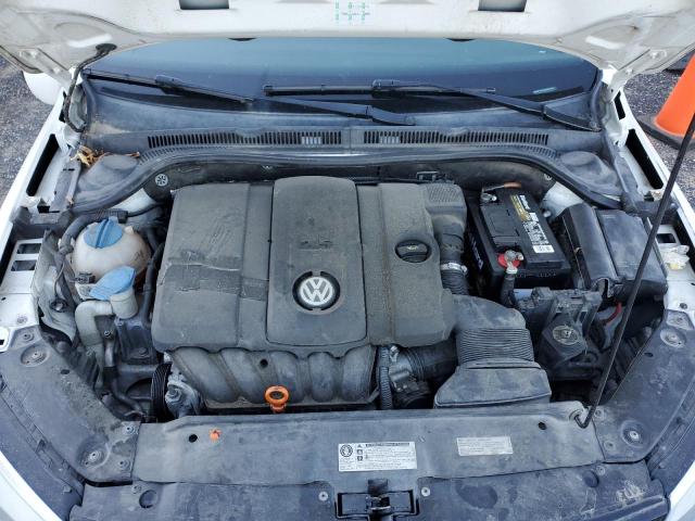 3VWDP7AJ1DM396758 - 2013 VOLKSWAGEN JETTA SE WHITE photo 11